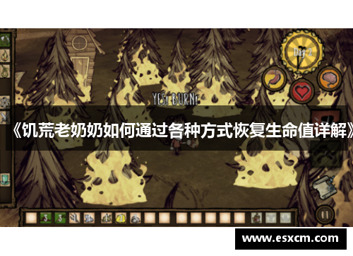 《饥荒老奶奶如何通过各种方式恢复生命值详解》